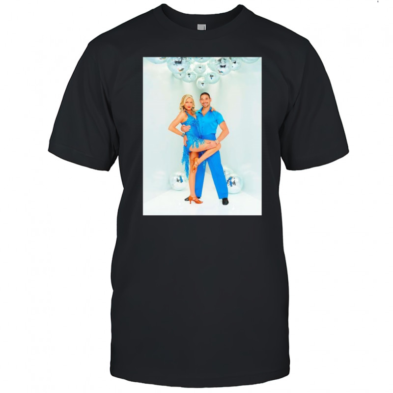 Elaine Hendrix and Alan Bersten dancing with the stars 2025 graphic shirt