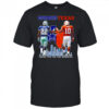 Emmitt Smith Dallas Cowboys and Vince Young Texas Longhorns City Skyline shirt