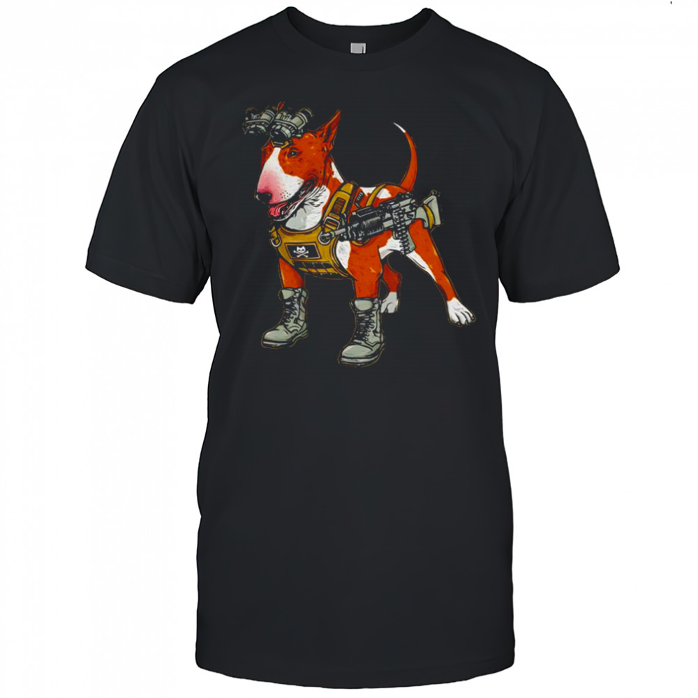 English Bull Terror dog shirt