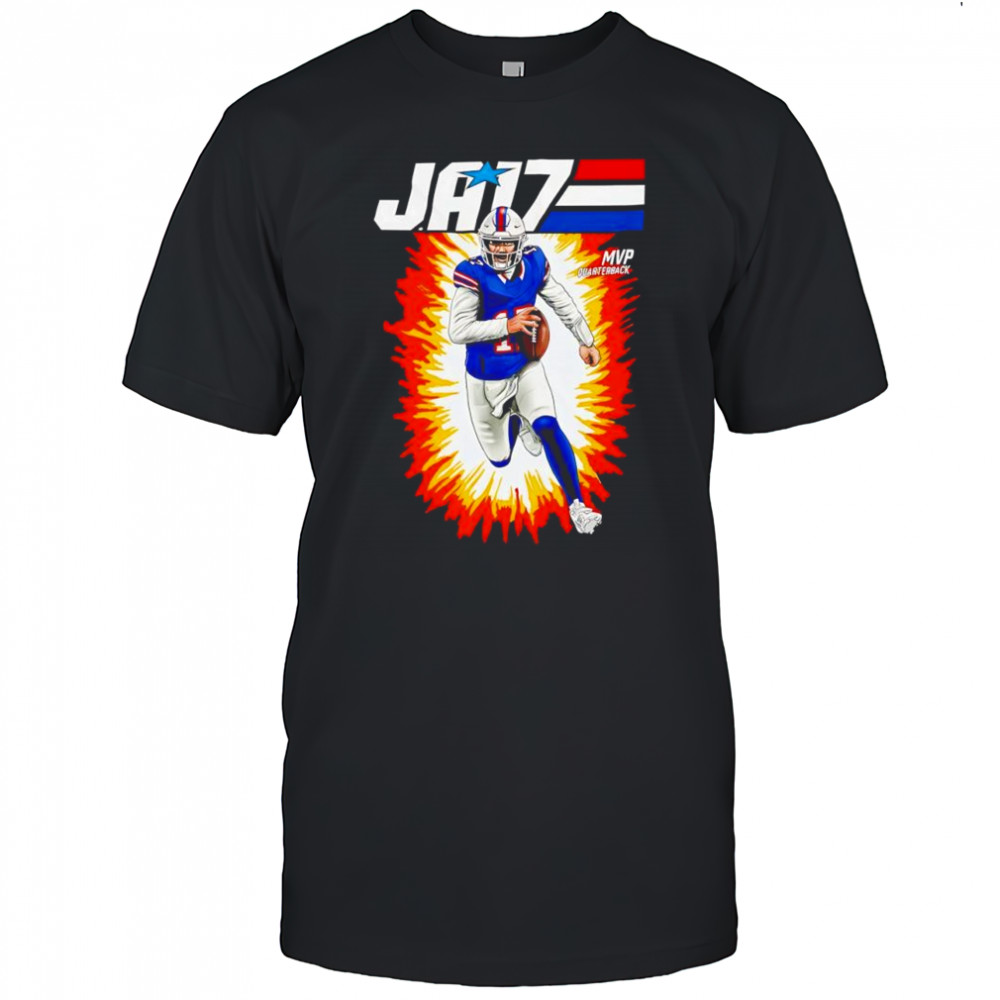 Eric Wood Josh Allen Velveteen Plush Quarter Back shirt