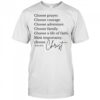 Erika Kirk Speech Choose Christ choose prayer choose courage shirt