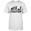 Evolution funny graphic shirt