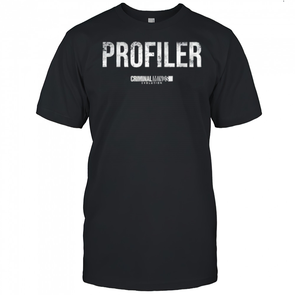Evolution Profiler Criminal Minds retro shirt