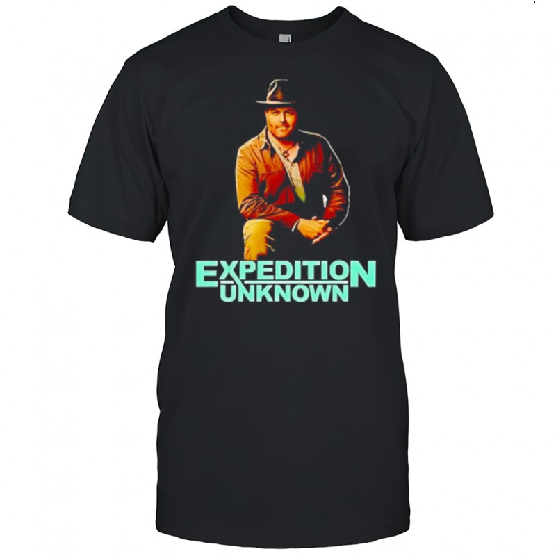 Expedition Unknown host Josh Gates vintage graphic shirt