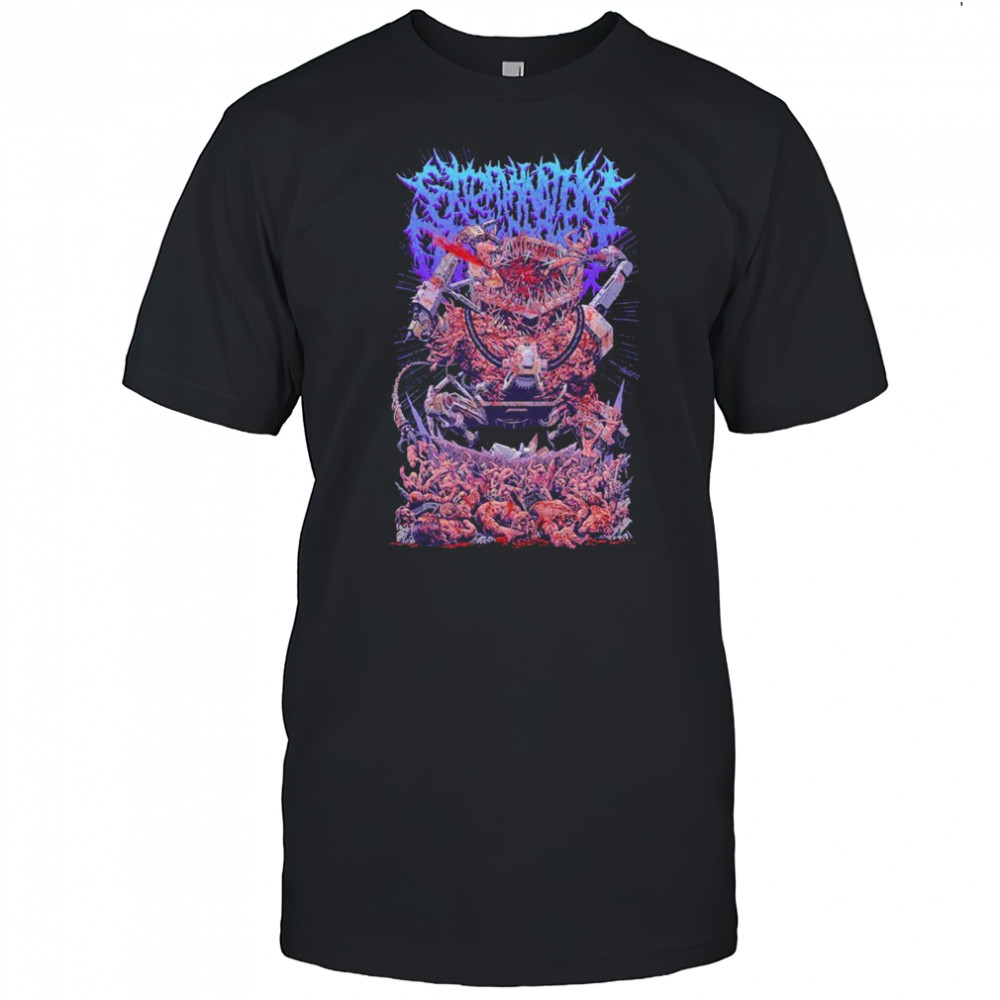 Extermination Dismemberment Dehumanization Protocol Harvest Machine T-shirt