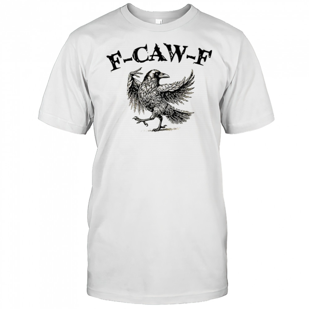F-Caw-F Black Crow Gothic shirt