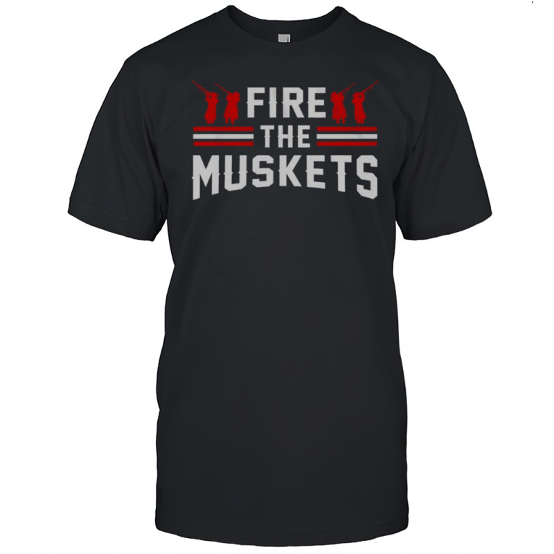 Fire The Muskets New England Football T-Shirt
