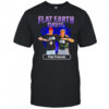 Flat Earth Davis Flat Friends T-shirt