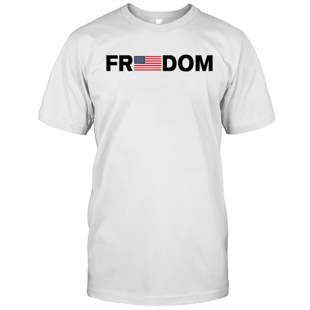 Freedom Charlie Kirk Kirk USA flag RIP 2025 memorial political shirt