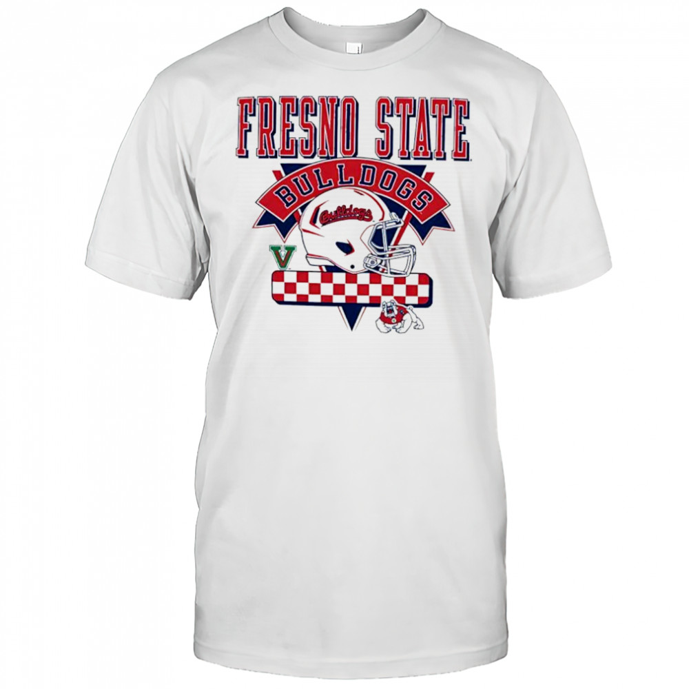 Fresno State Bulldogs helmet shirt