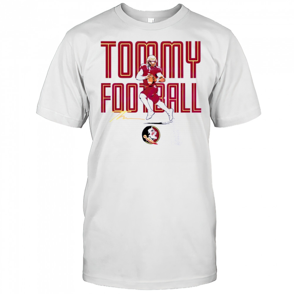 FSU Florida State Seminoles Tommy Castellanos Tommy Football Signature Shirt