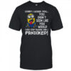 Funny Minion sorry I licker you you didn’t seem like you would ever stop talking and I panicked shirt