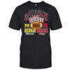 Gameday Showdown Michigan Wolverines and Nebraska Cornhuskers football 2025 shirt