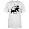 Gary riding badger state shirt