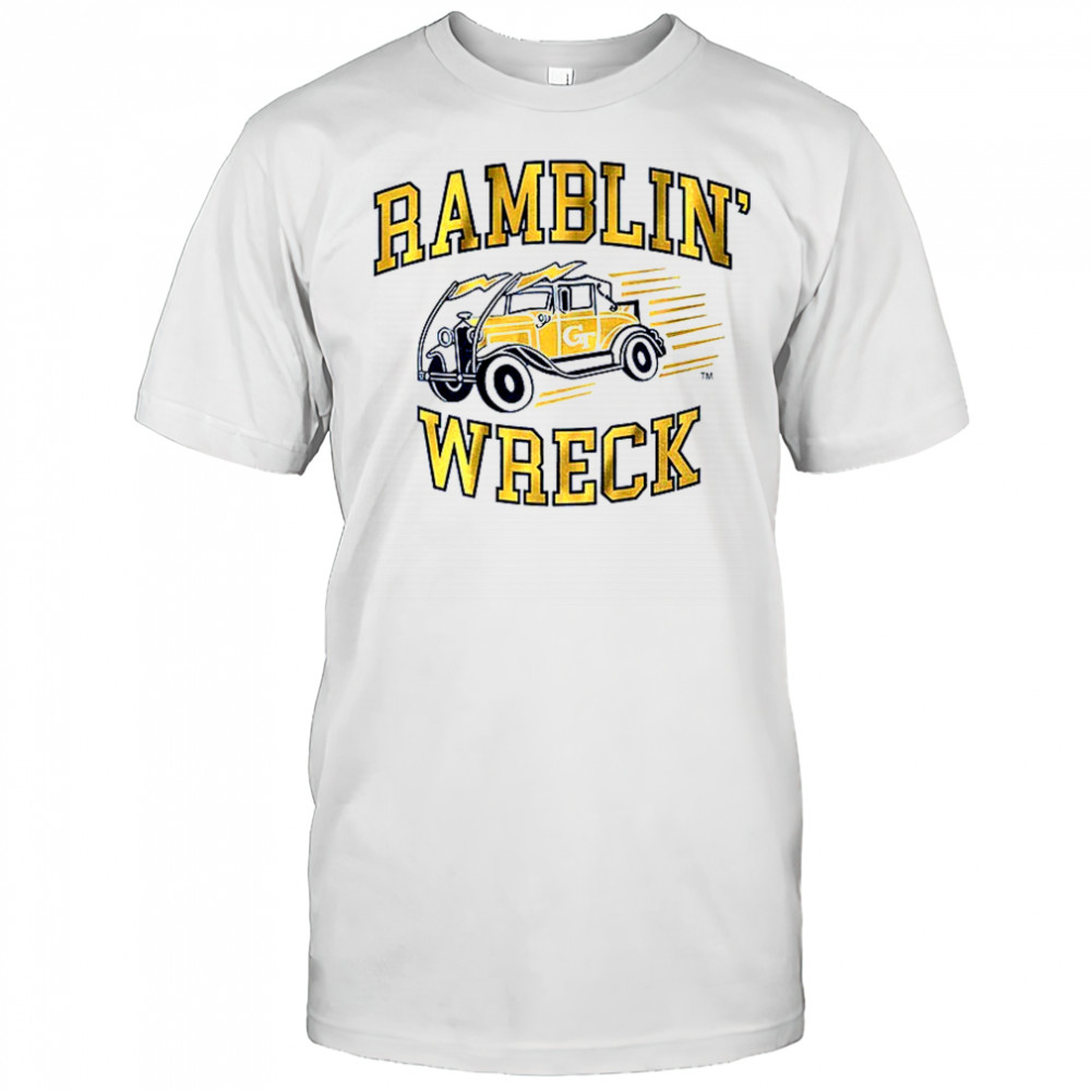 Georgia Tech Yellow Jackets Football Ramblin’ Wreck shirt
