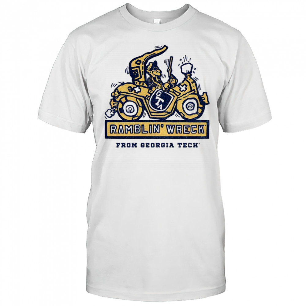 Georgia Tech Yellow Jackets Ramblin’ Wreck Ringer 2025 Mascot shirt
