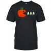 Ghost Eating Pumpkin Cool Spooky Halloween shirt