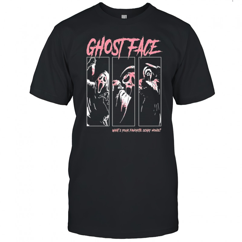 Ghostface what’s your favorite scary movie shirt