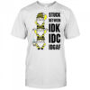Gnome stuck between IDK IDC IDGAF shirt