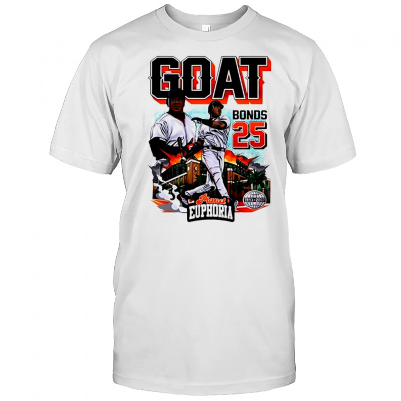 Goat Bonds 25 planet euphoria limited design rare shirt