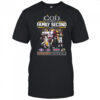 God first family second then Redskins football Green Monk coach and Riggins shirt