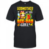 Godmother Of The Bee-Day Girl Cute Bee Honeycomb shirt