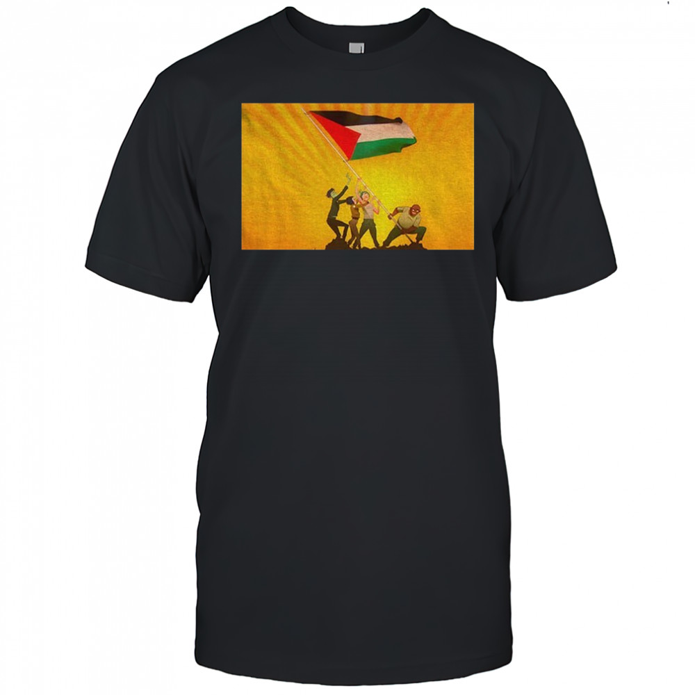 Gorillaz Stand With Palestine shirt