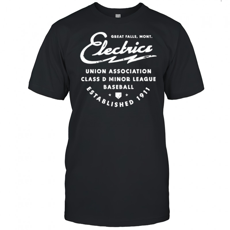 Great Falls Electrics Montana Baseball shirt