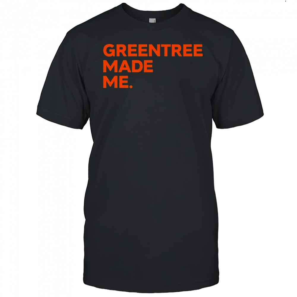 Greentree Made Me Michael Irvin Stephen A Smith Miami Hurricanes Notre Dame Fighting Irish T-Shirt