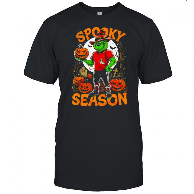 Grinch Cleveland Browns NFL Spooky Season Halloween shirt