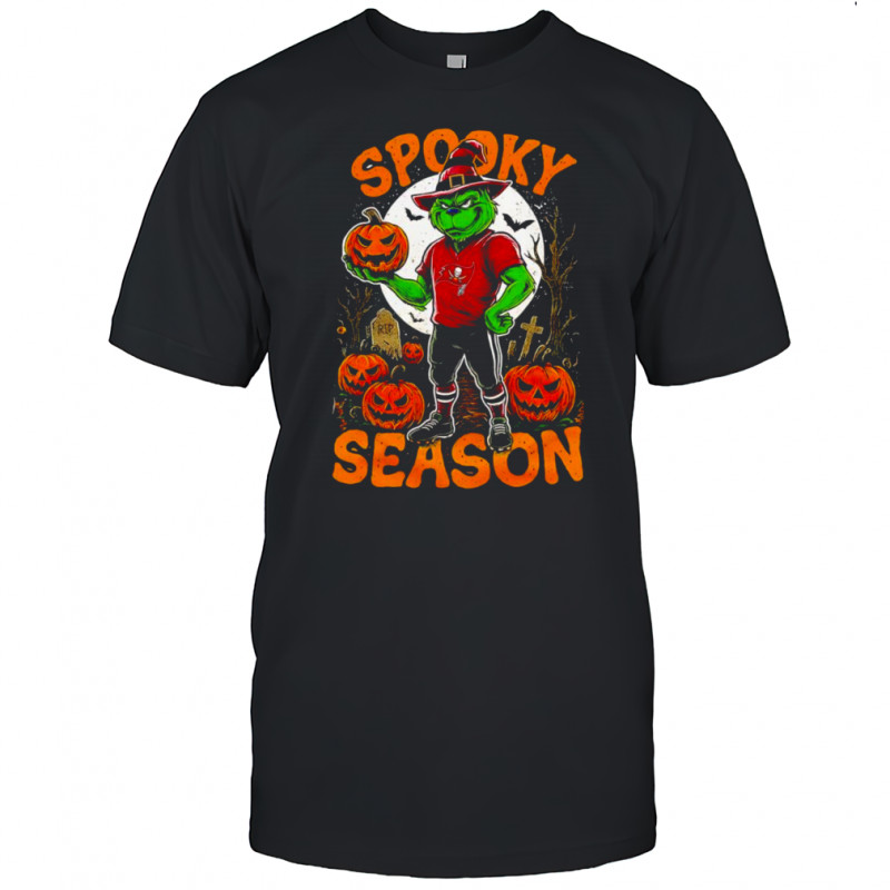 Grinch Tampa Bay Buccaneers NFL Spooky Season Halloween shirt