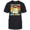 Halloween Ghost Retro Vintage this is some boo sheet shirt