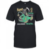 Happy Catching Monsters Halloween Not Just Fish Grim Reaper Riding An Anglerfish shirt