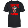 Hardcore King Bloody Skull With Crown Gothic shirt