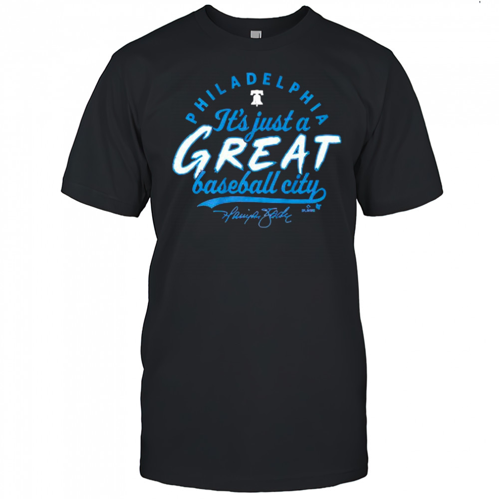 Harrison Bader it’s Just a Great Baseball City shirt