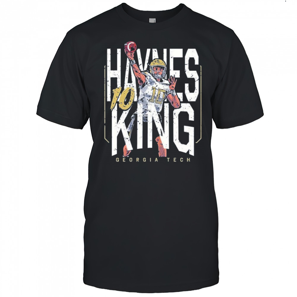 Haynes King #10 Georgia Tech Yellow Jackets NIL Breakthrough T-Shirt