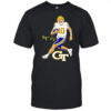 Haynes King Georgia Tech Yellow Jackets signature Superstar pose shirt