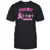Heartbeat pink out Dallas Cowboys Breast Cancer shirt