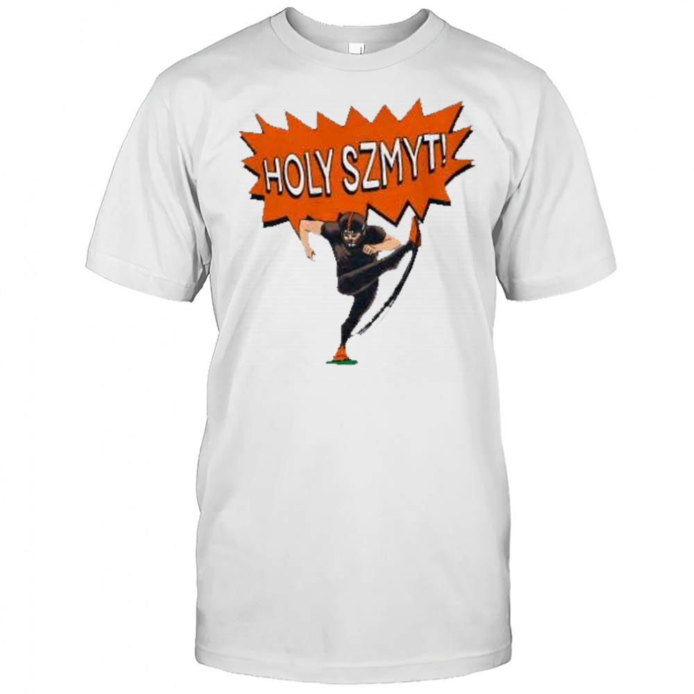 Holy Szmyt The Cleveland Browns football wins Andre Szmyt decisive kick graphic shirt