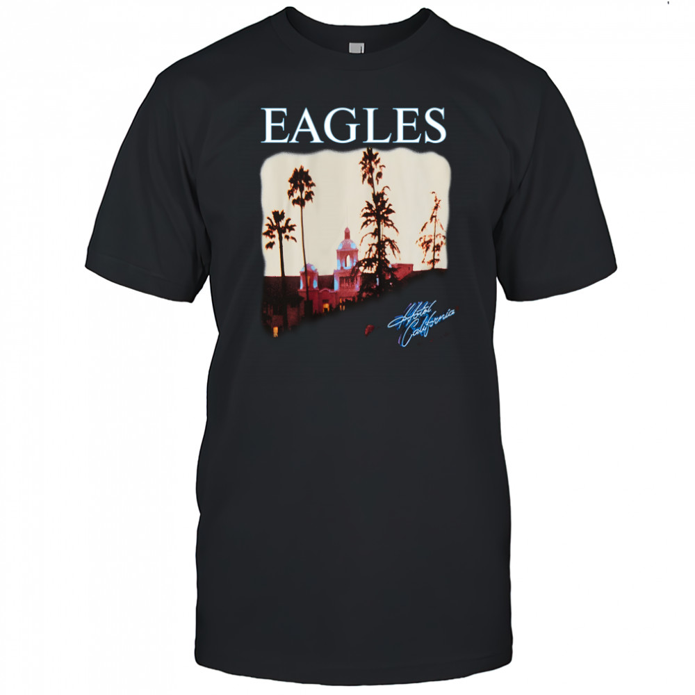 Hotel California Eagles Band Awesome Retro Vintage 90s shirt