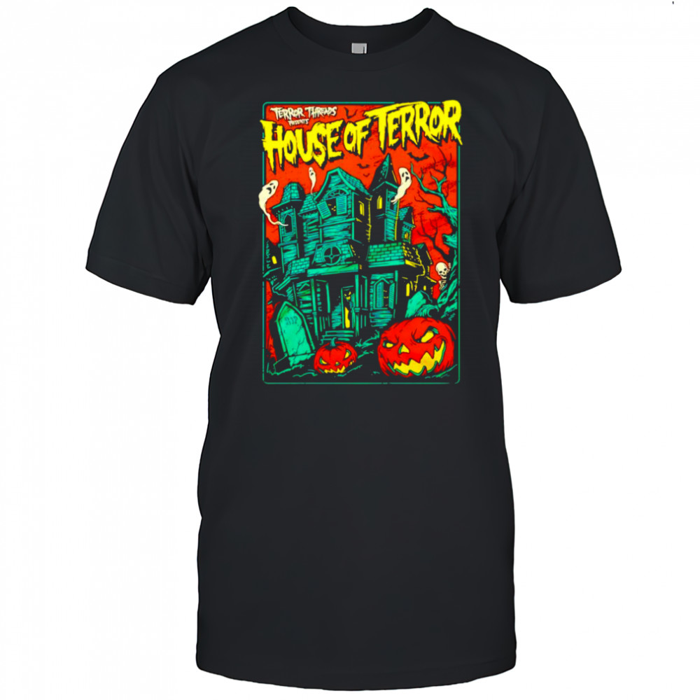 House Of Terror pumpkin Halloween shirt