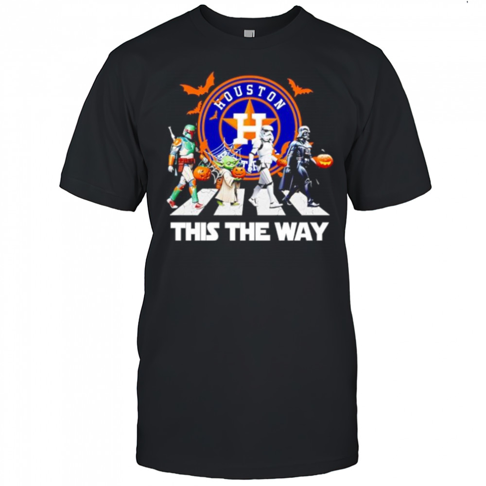 Houston Astros Star Wars This The Way Halloween shirt