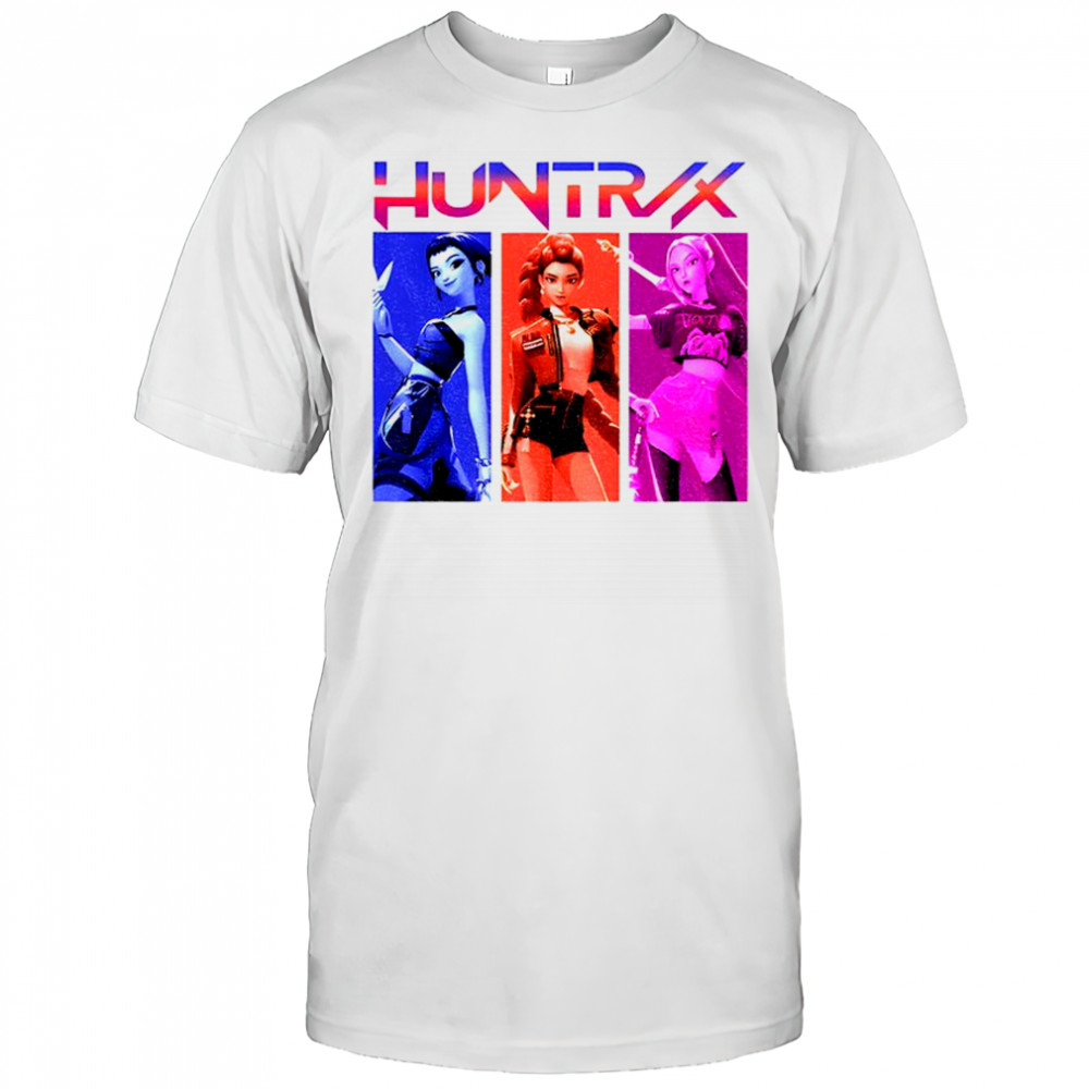 Huntrix Idol Merch Korean Super hero Demon Hunters shirt