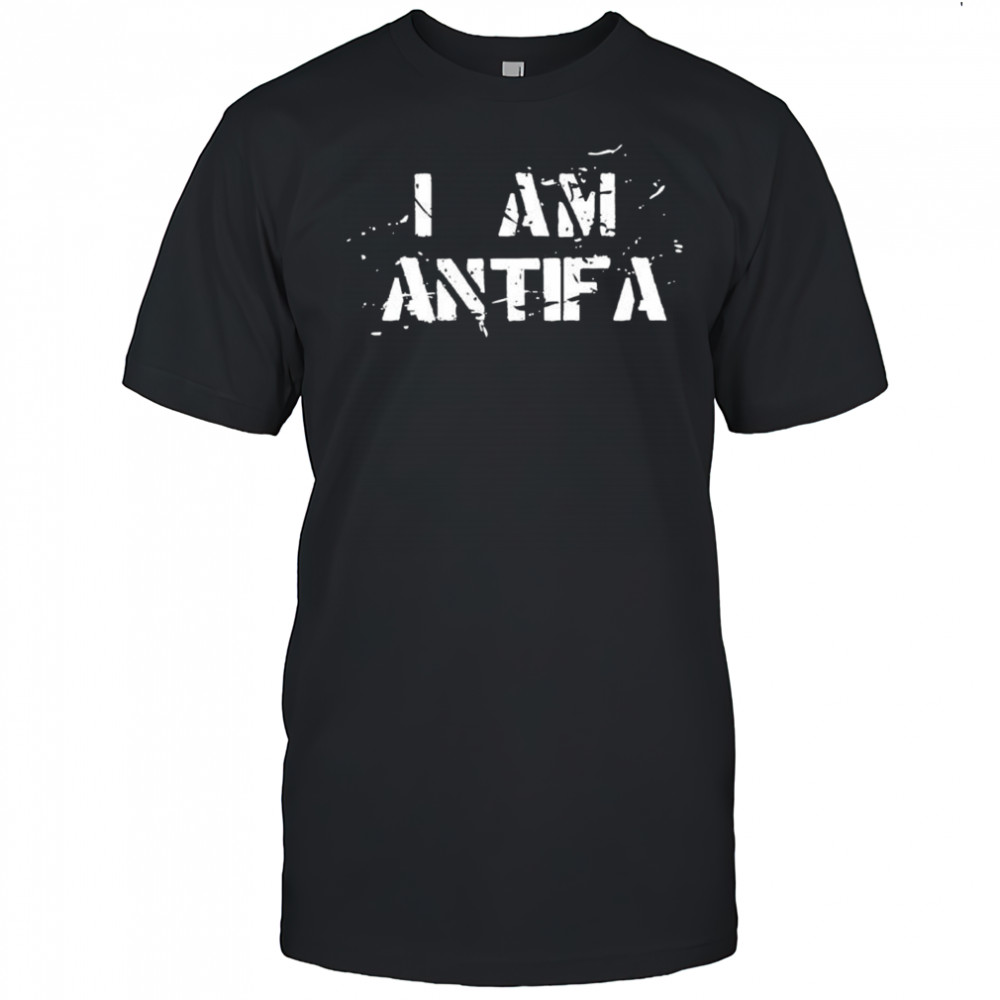 I am antifa shirt