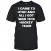 I came to utah and all i got was this Hockey team Utah Hockey Club shirt