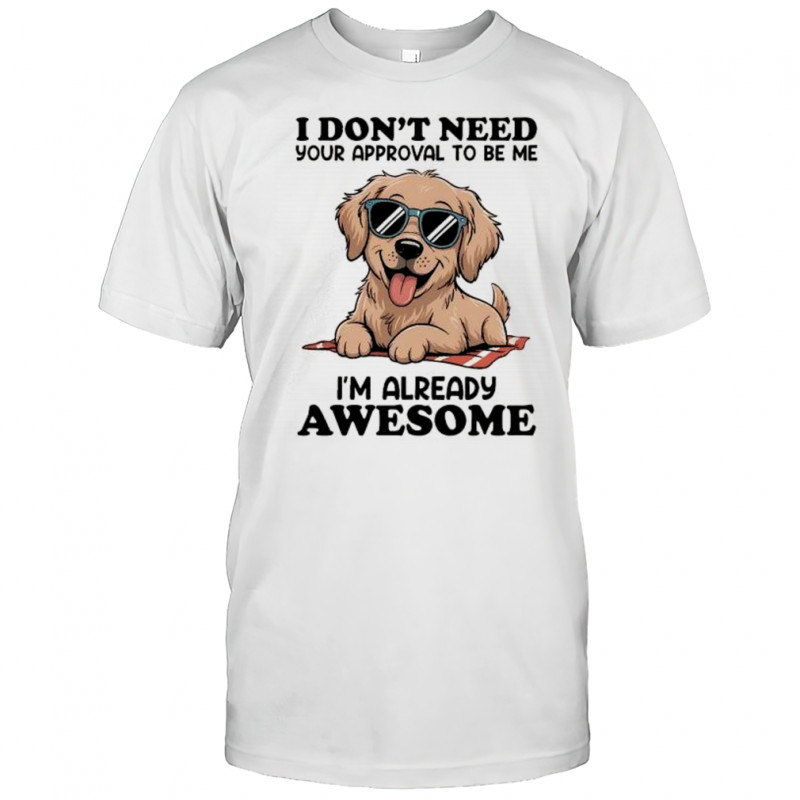 I don’t need your approval to be me I’m already awesome shirt