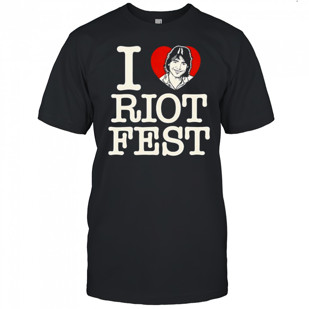 I love riot fest 2025 shirt