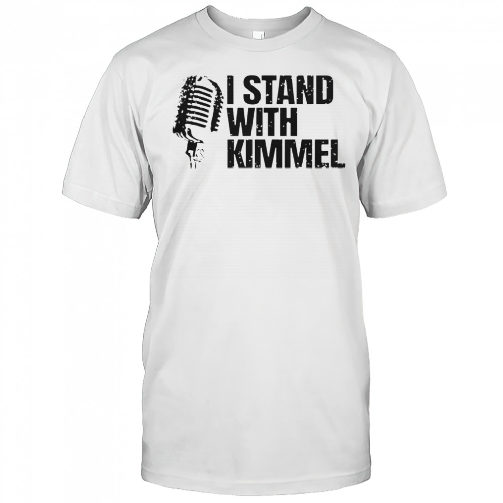 I Stand With Jimmy Kimmel Free Speech T-Shirt