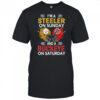 I'm a Pittsburgh Steelers on sunday and a Ohio State Buckeyes on saturday shirt