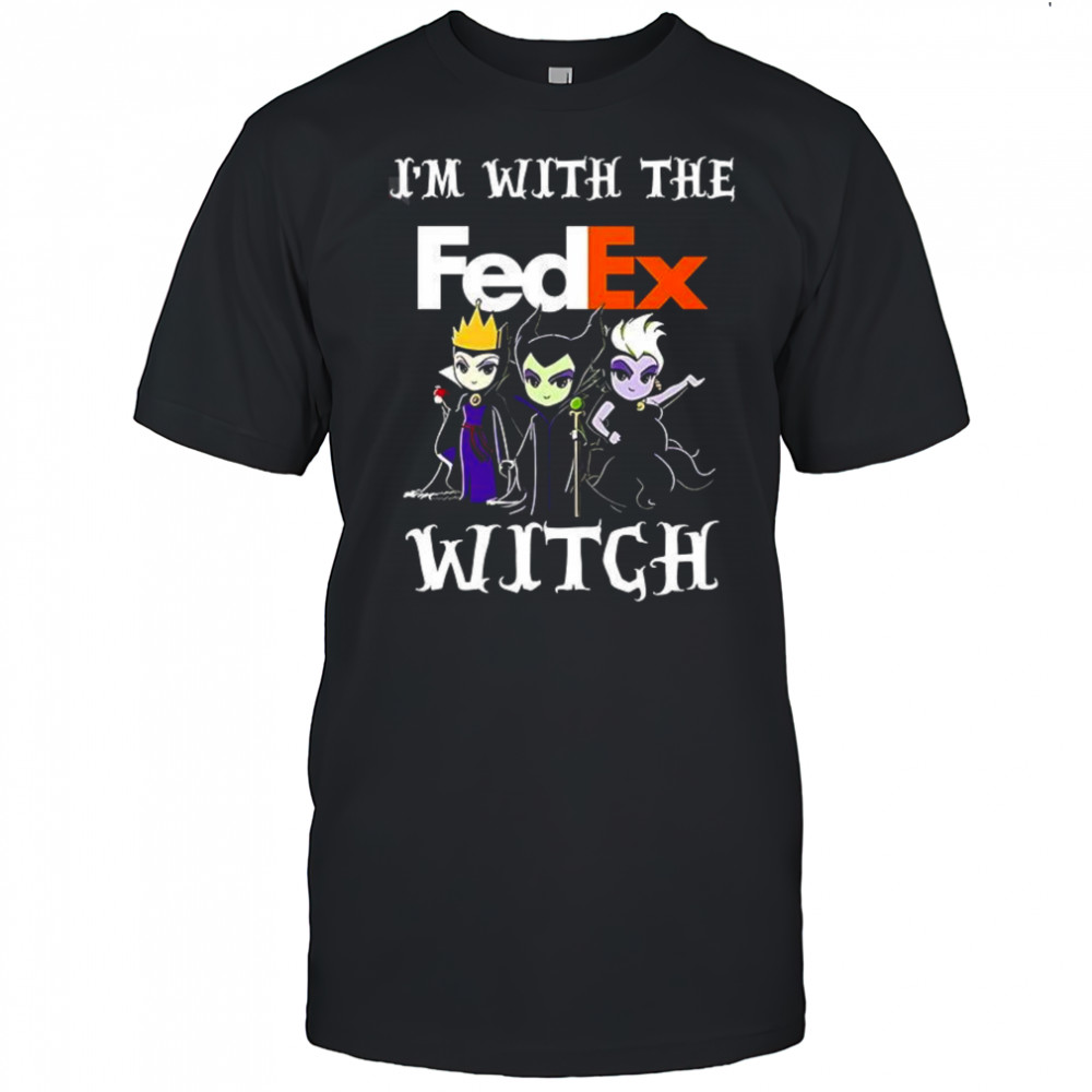 I’m with the FedEx witch shirt